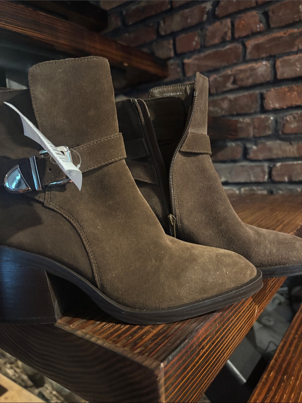 Women's Brown Suede Ankle Boots - Classic Chelsea Style Steve Madden